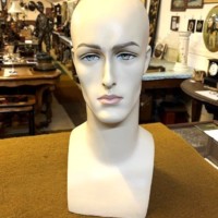 Vintage Male Mannequin Head