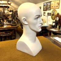 Vintage Male Mannequin Head