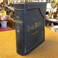 Victorian The Holy Bible Illustrated containing the Old and New Testaments