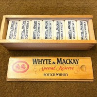 Vintage Set of Whyte & Mackay Special Reserve Scotch Whisky Dominos