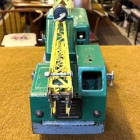 Vintage Lumar Contractors Powerhouse Tin Plate Model Crane