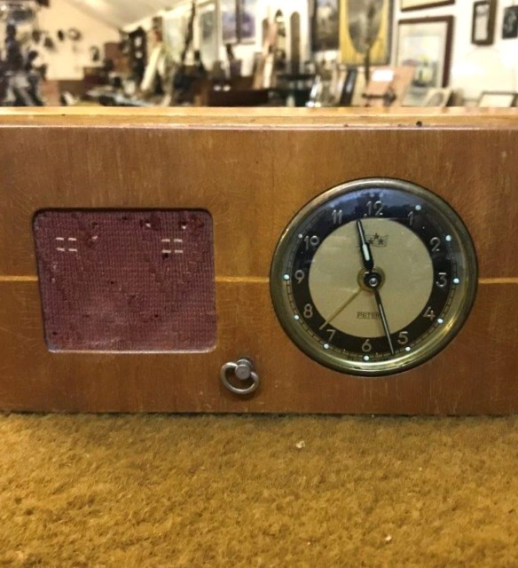 Mid Century German 'Peter' Alarm Clock / Music Box