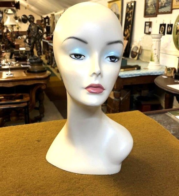 Vintage Female Mannequin Head